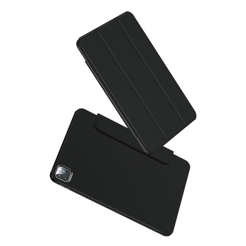 iPad 11 inch 2022/2021/2020/2018 WiWU Detachable Magnetic PC + PU Tablet Case - Black