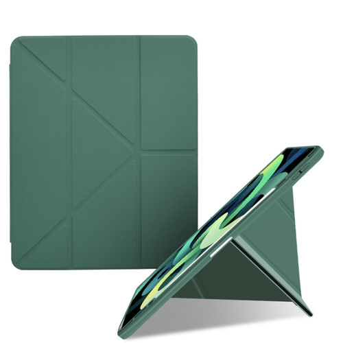 Acrylic 2 in 1 Y-fold Smart Leather Tablet Case iPad Pro 12.9 2022 / 2021 / 2020 / 2018 - Emerald