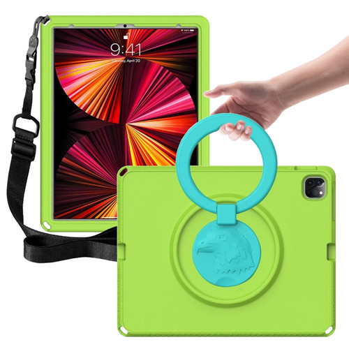 iPad Pro 12.9 inch 2022/2021/2020/2018 EVA + PC Shockproof Tablet Case without Waterproof Frame - Grass Green