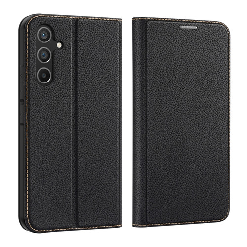 Samsung Galaxy A54 5G DUX DUCIS Skin X2 Series Horizontal Flip Leather Phone Case - Black