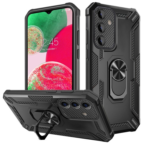 Samsung Galaxy A54 5G Warship Armor 2 in 1 Shockproof Phone Case - Black