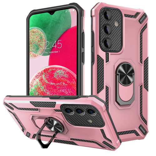 Samsung Galaxy A54 5G Warship Armor 2 in 1 Shockproof Phone Case - Rose Gold