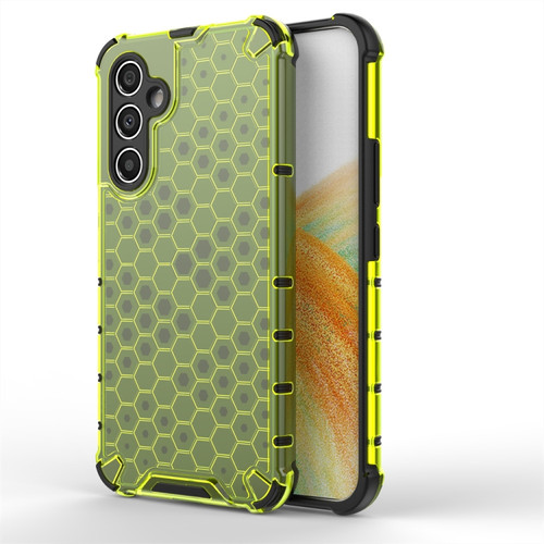 Samsung Galaxy A54 5G Honeycomb Shockproof Phone Case - Green