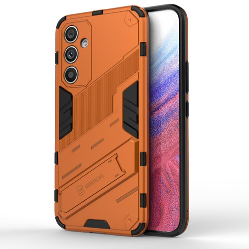 Samsung Galaxy A54 5G Punk Armor 2 in 1 PC + TPU Phone Case - Orange