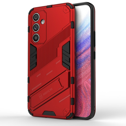 Samsung Galaxy A54 5G Punk Armor 2 in 1 PC + TPU Phone Case - Red