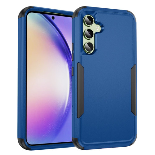 Samsung Galaxy A54 5G TPU + PC Shockproof Protective Phone Case - Royal Blue + Black