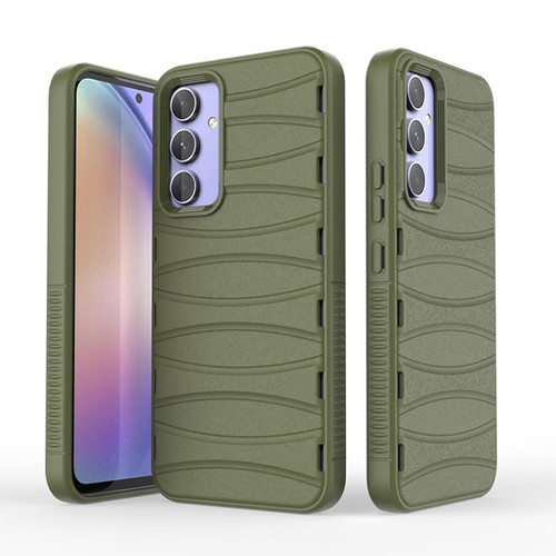 Samsung Galaxy A54 5G Multi-tuyere Powerful Heat Dissipation Phone Case - Green