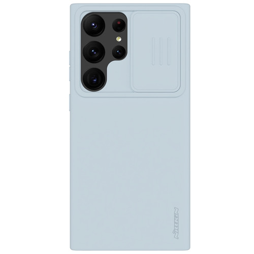 Samsung Galaxy S23 Ultra 5G NILLKIN CamShield Liquid Silicone + PC Phone Case - Grey