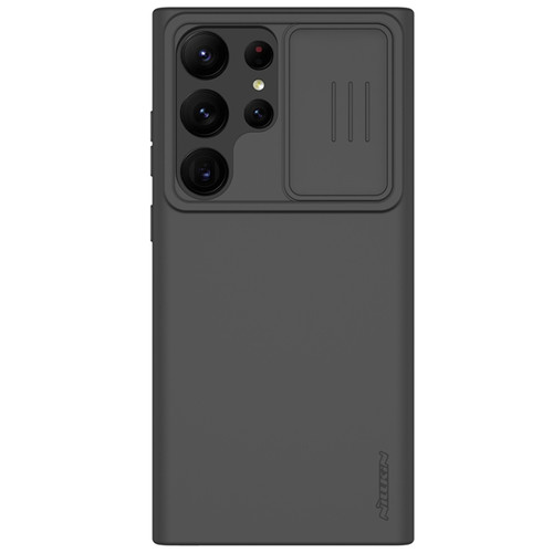 Samsung Galaxy S23 Ultra 5G NILLKIN CamShield Liquid Silicone + PC Phone Case - Black
