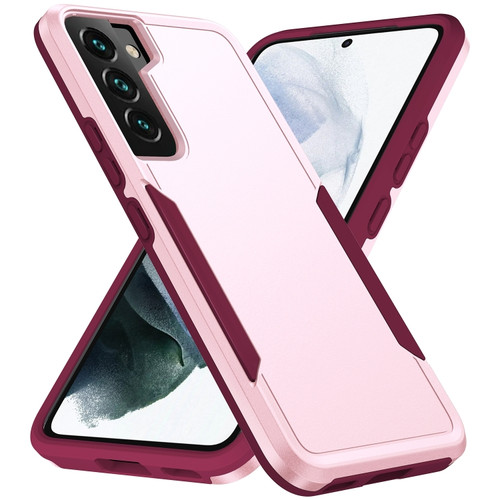 Samsung Galaxy S23 5G Pioneer Armor PC + TPU Phone Case - Pink