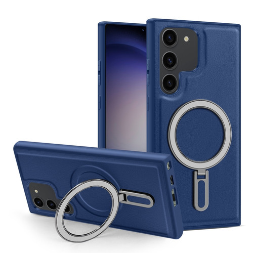 Samsung Galaxy S23 5G MagSafe Magnetic Holder Phone Case - Royal Blue