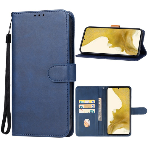 Samsung Galaxy S23 5G Leather Phone Case - Blue