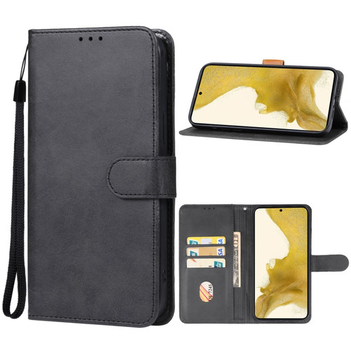 Samsung Galaxy S23 5G Leather Phone Case - Black