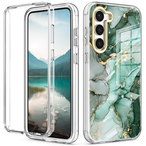 Samsung Galaxy S23 5G 360 Full Body Painted Phone Case - Marble L12