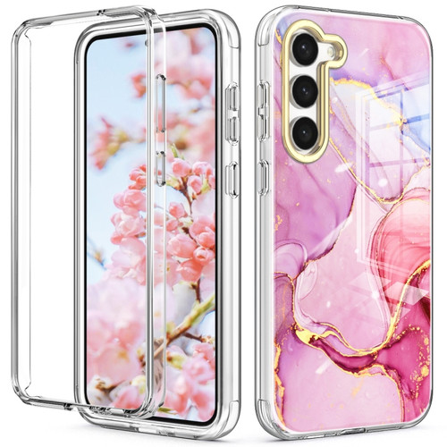 Samsung Galaxy S23 5G 360 Full Body Painted Phone Case - Marble L13