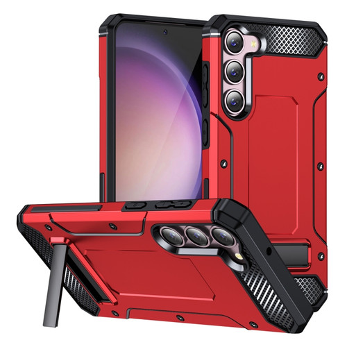 Samsung Galaxy S23 5G Matte Holder Phone Case - Red