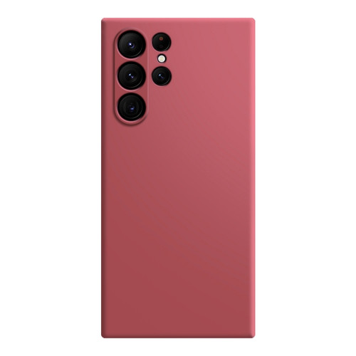 Samsung Galaxy S23 Ultra 5G Imitation Liquid Silicone Phone Case - Red