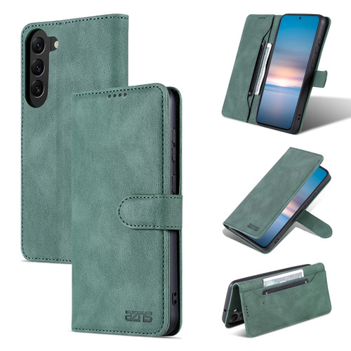 Samsung Galaxy S23+ 5G AZNS Dream II Skin Feel Flip Leather Phone Case - Green