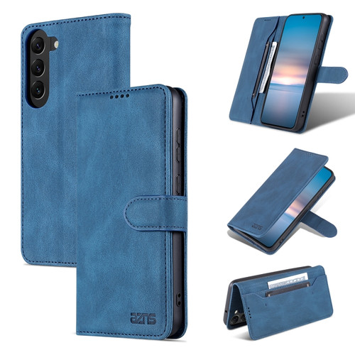 Samsung Galaxy S23+ 5G AZNS Dream II Skin Feel Flip Leather Phone Case - Blue