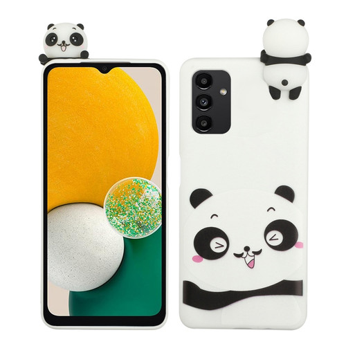 Samsung Galaxy A14 5G Shockproof Cartoon TPU Phone Case - Shy Panda