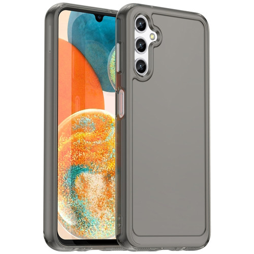 Samsung Galaxy A14 5G Candy Series TPU Phone Case - Transparent Grey