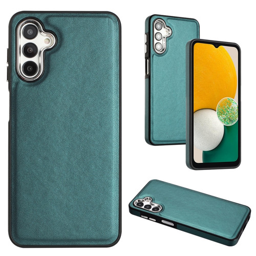 Samsung Galaxy A14 4G / A14 5G Leather Texture Full Coverage Phone Case - Green