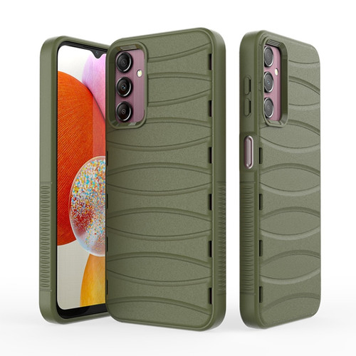 Samsung Galaxy A14 5G Multi-tuyere Powerful Heat Dissipation Phone Case - Green