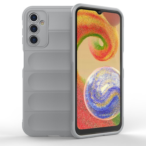 Samsung Galaxy A14 5G Magic Shield TPU + Flannel Phone Case - Grey