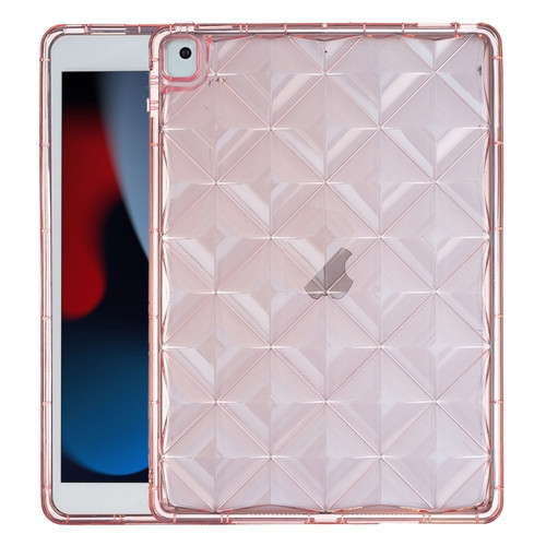 Diamond Texture TPU Airbag Tablet Case iPad 10.2 2019 / 2020 / Air 2019 10.5 - Pink
