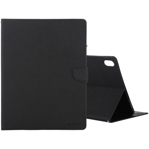 GOOSPERY FANCY DIARY Horizontal Flip PU Leather Case with Holder & Card Slots & Wallet iPad Air - 2020 - Black