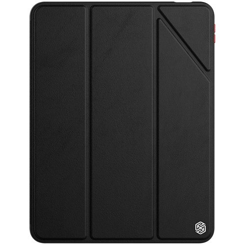 NILLKIN PC + TPU Horizontal Flip Leather Case with Holder & Pen Slot & Sleep / Wake-up Function iPad Air 10.9 2020 / Air 4 - Black