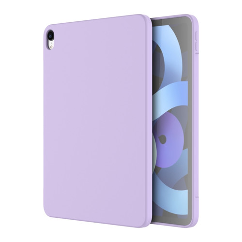 iPad Air 2022 / Air 2020 10.9 Mutural Silicone Microfiber Tablet Case - Lavender
