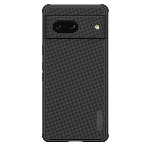 Google Pixel 7 5G NILLKIN Super Frosted Shield Pro PC + TPU Phone Case - Black