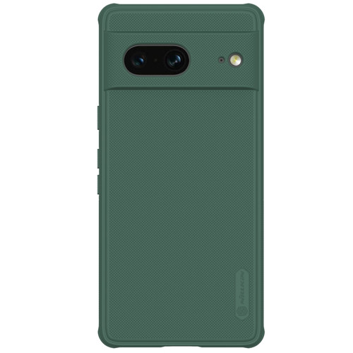 Google Pixel 7 5G NILLKIN Super Frosted Shield Pro PC + TPU Phone Case - Green