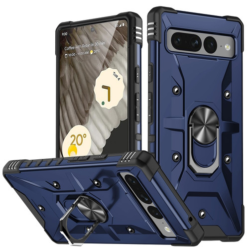Google Pixel 7 Pro 5G Ring Holder Phone Case - Blue