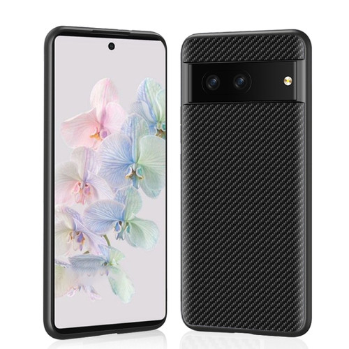Google Pixel 7 Pro 5G Ultra-thin Carbon Fiber Texture Printing Phone Case - Black