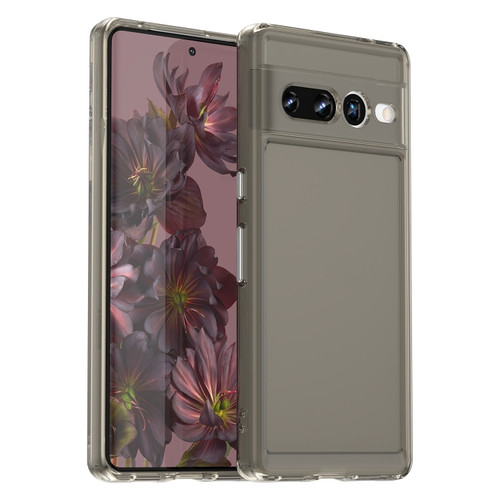 Google Pixel 7 Pro Candy Series TPU Phone Case - Transparent Grey