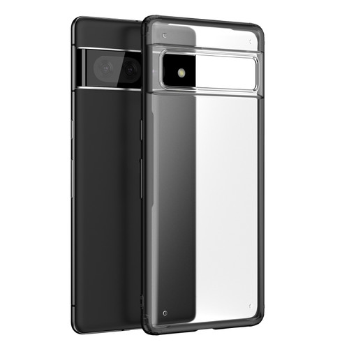 Google Pixel 7 Pro Four-corner Shockproof TPU + PC Protective Case - Black