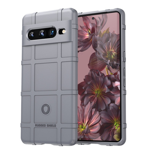 Google Pixel 7 Pro Full Coverage Shockproof TPU Phone Case - Grey