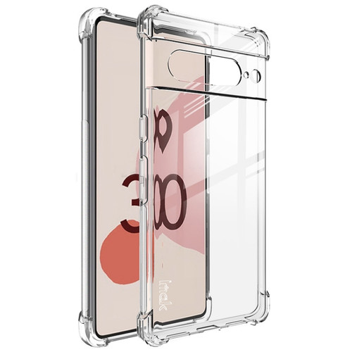 Google Pixel 7 Pro imak Shockproof Airbag TPU Phone Case - Transparent