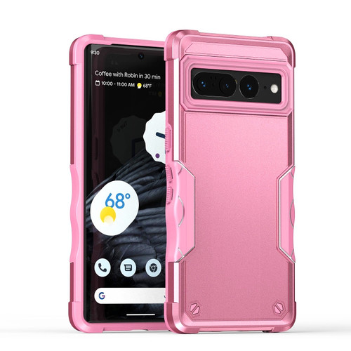 Google Pixel 7 Pro Non-slip Shockproof Armor Phone Case - Pink