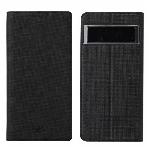 Google Pixel 7 Pro ViLi DMX Series Shockproof Magnetic Leather Phone Case - Black