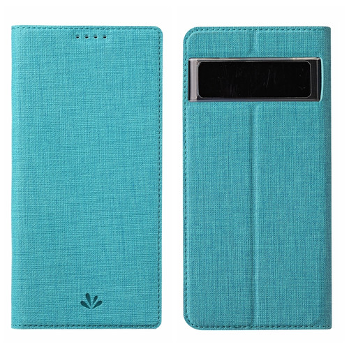 Google Pixel 7 Pro ViLi DMX Series Shockproof Magnetic Leather Phone Case - Blue