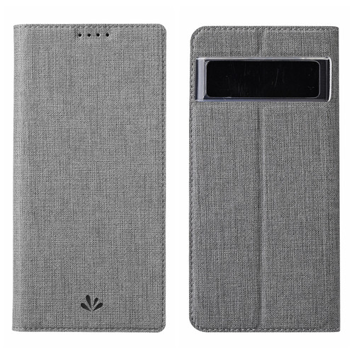 Google Pixel 7 Pro ViLi DMX Series Shockproof Magnetic Leather Phone Case - Grey