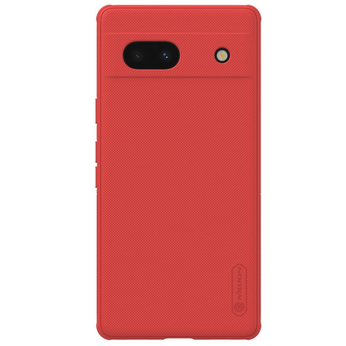 Google Pixel 7a NILLKIN Frosted Shield Pro PC + TPU Phone Case - Red