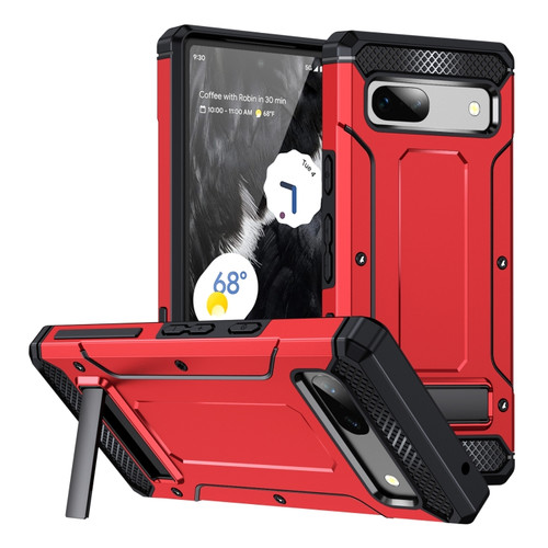 Google Pixel 7a Matte Holder Phone Case - Red