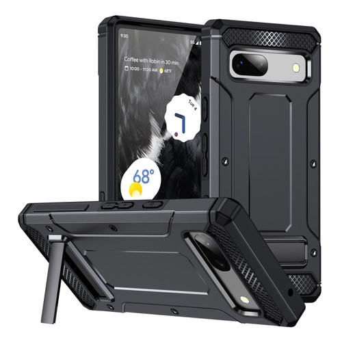 Google Pixel 7a Matte Holder Phone Case - Black