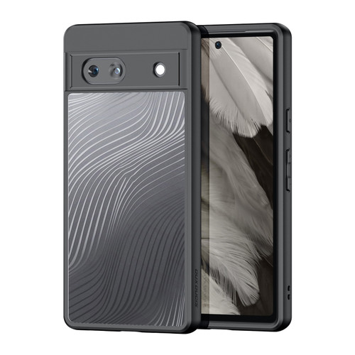 Google Pixel 7a DUX DUCIS Aimo Series TPU + PC Frosted Feel Phone Case - Black