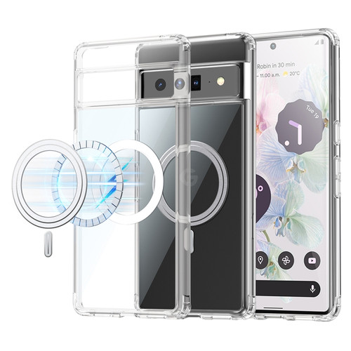 Google Pixel 6 Pro Transparent Frosted MagSafe Phone Case