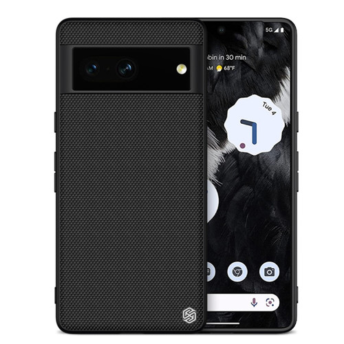 Google Pixel 7 5G NILLKIN 3D Textured PC + TPU Shockproof Phone Case - Black